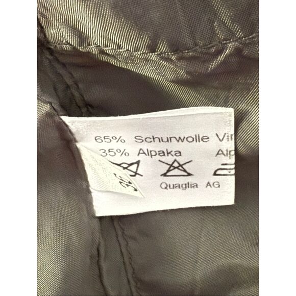 Roberto Quaglia Wool Alpaca Jacket EU 36 / US 4 - Picture 11 of 13